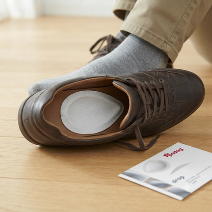 Metatarsal Pad Pedag Drop - Leather Support for Splayfoot in Shoes and Boots