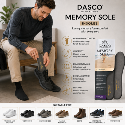 Dasco Memory Sole Foam Insole