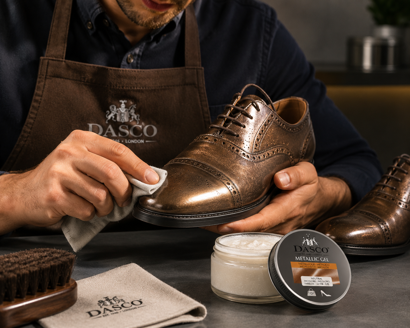 Dasco Metallic Gel 50ml Neutral Beeswax