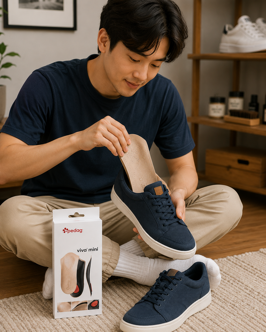 Pedag Mini 3/4 Footbed for Enhanced Comfort and Support
