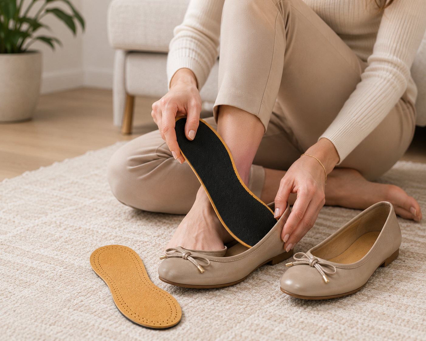 Dasco Leather Insoles - Textured Comfort for All-Day Support