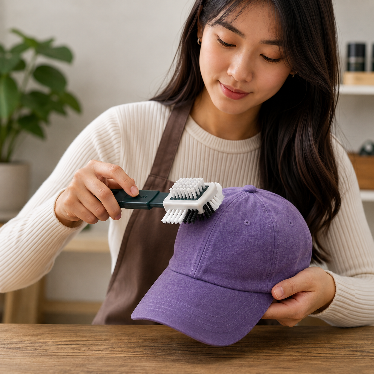 Collonil Nylon Brush - Multi Combi Brush for Leather & Sneaker Care with Perlon Bristles