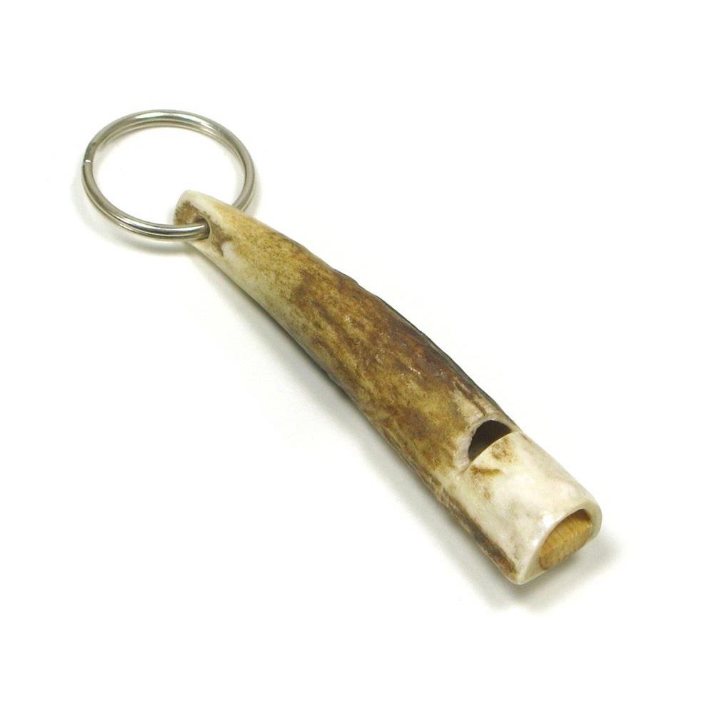 Abbeyhorn Stag Antler Keyring Whistle - Authentic & Stylish Gift