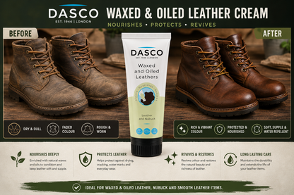Dasco Waxed & Oiled Leather Cream 75ml