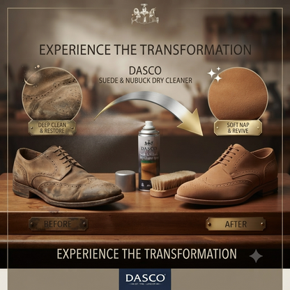 Dasco Suede and Nubuck Dry Cleaner 200ml Spray Effective Shoe & Accessory Cleaner