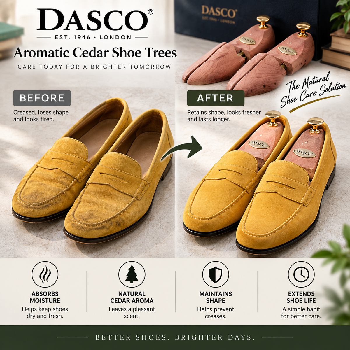Barker Aromatic Cedar Shoe Trees