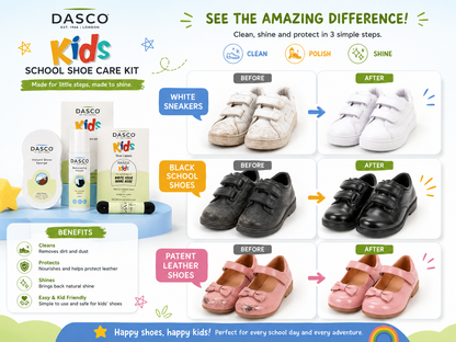 Dasco Kids School Shoe Care Kit