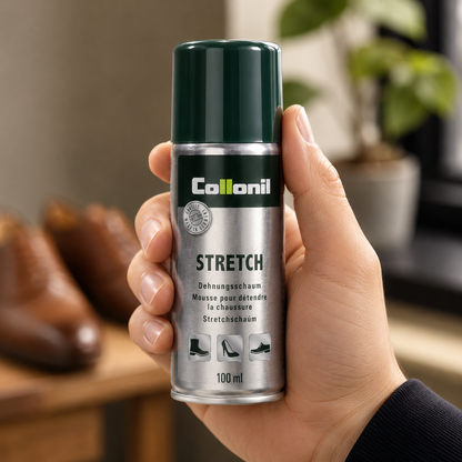 Collonil Stretch 100ml Shoe Stretching Foam for Tight Leather Shoes