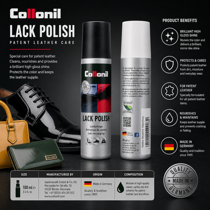 Collonil Leather Polish Lotion 100ml - Premium Leather Care Solution