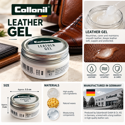 Collonil Leather Gel 60ml Classic Repels Dirt
