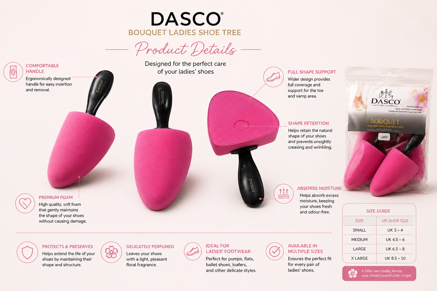 Dasco Bouquet Ladies Shoe Tree