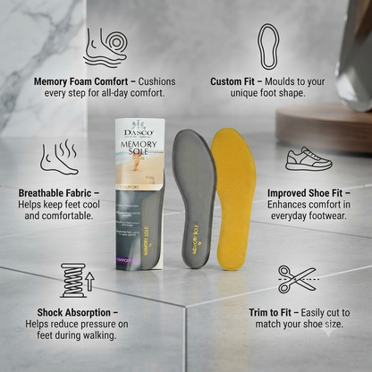 Dasco Memory Sole Foam Insole