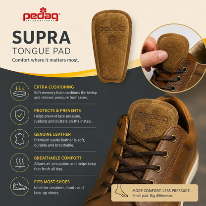 Pedag Tongue Pad for Enhanced Comfort and Foot Support