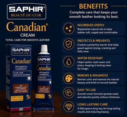 Saphir Beaute du Cuir Canadian Cream