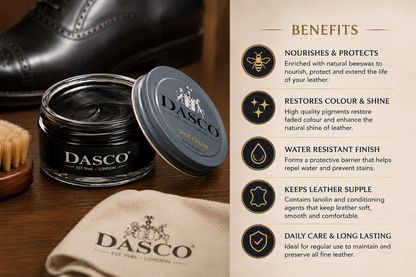 Dasco Shoe Cream with Beeswax 50ml
