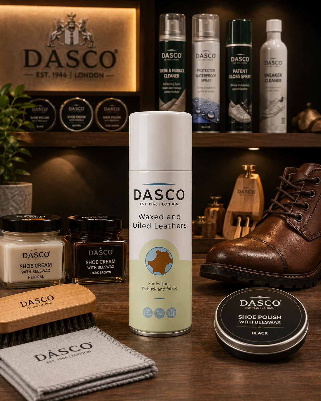 Dasco Waxed & Oiled Leather Spray 200ml