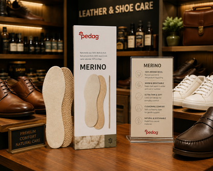 Pedag Merino Wool Insole for Shoes and Boots