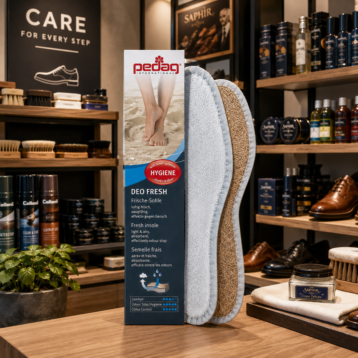 Pedag Deo Fresh Barefoot Insole