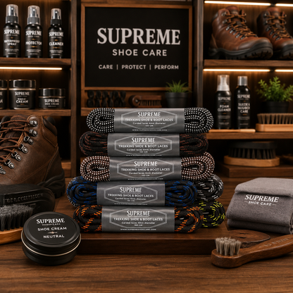 Supreme Shoe Care Trekking Laces Fleck