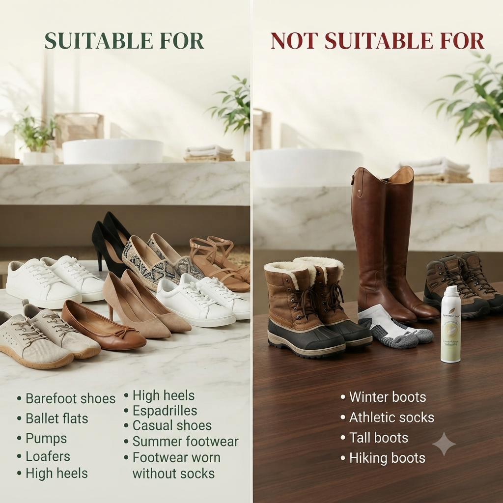 Dasco Barefoot Shoe Spray 75ml Satin Touch