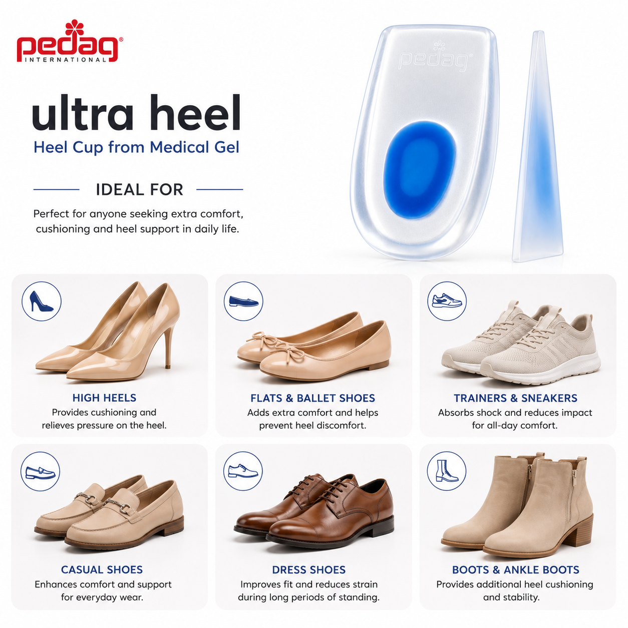 Pedag Cushion for Pain Relief Ultimate Comfort for Your Feet