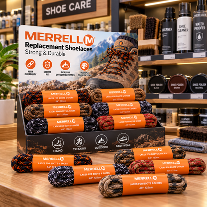 Merrell Replacement Shoelaces | Strong & Durable