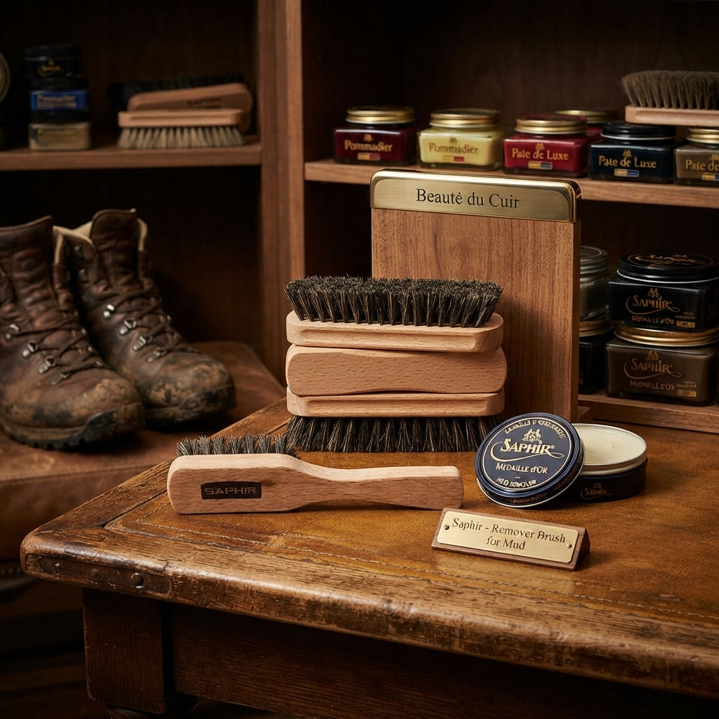 Saphir Remover Brush Beaute du Cuir Mud