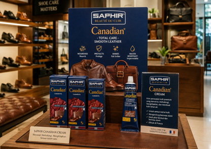 Saphir Canadian Cream - Premium Leather Care from Beaute du Cuir