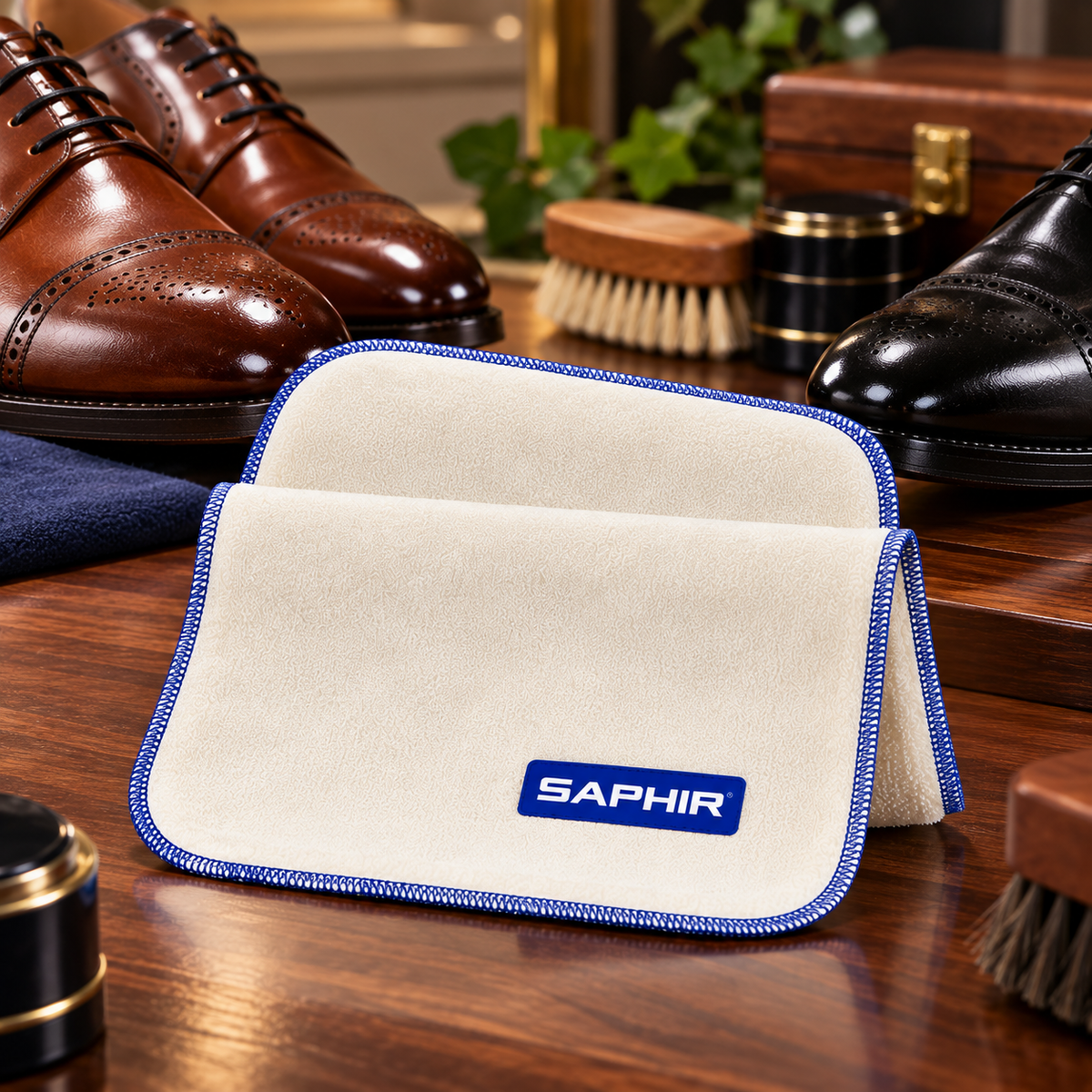 Saphir Beaute du Cuir Cotton Polishing Cloth