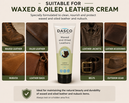Dasco Waxed & Oiled Leather Cream 75ml