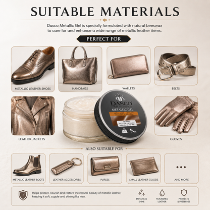 Dasco Metallic Gel 50ml Neutral Beeswax