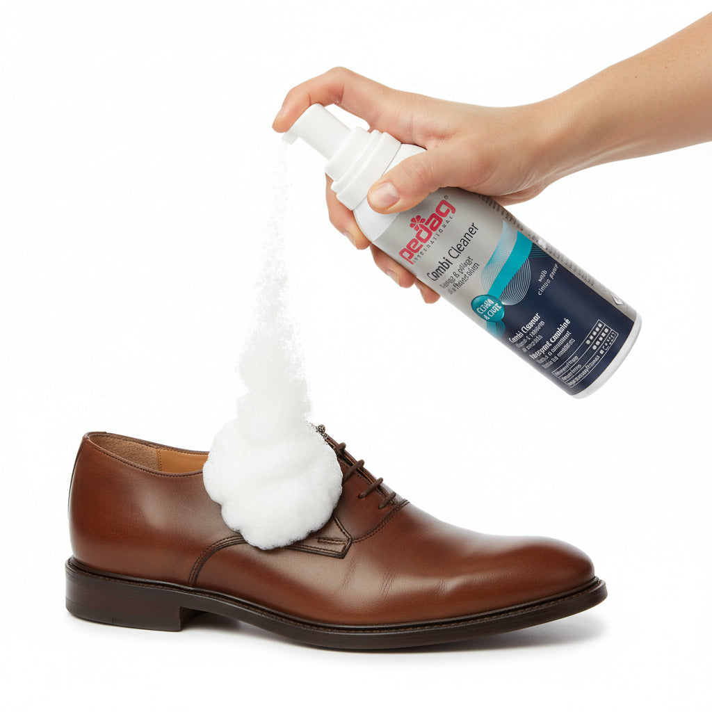 Pedag Combi Cleaner - Gentle, Deep Leather & Material Cleaning Foam 125ml