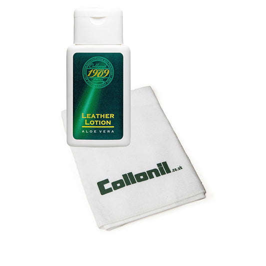 Collonil 1909 Leather Lotion with Aloe Vera and Collonil Cloth