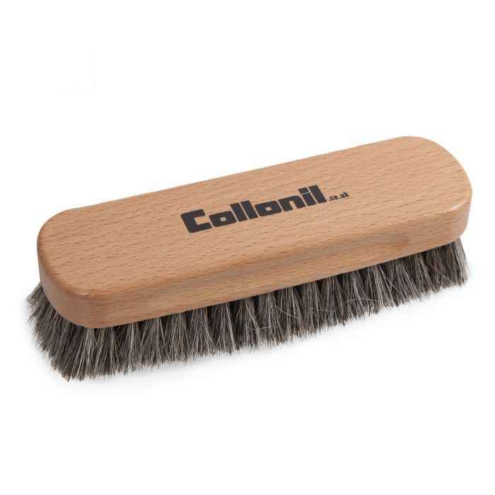 Collonil Beechwood Horse Hair Shoe Shine Brush Premium