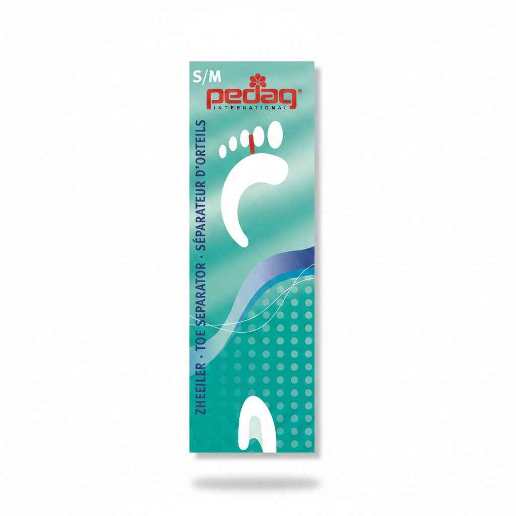 Pedag Toe Separator Bunion Gel Toe Divider for Corns Blisters Pressure Relief