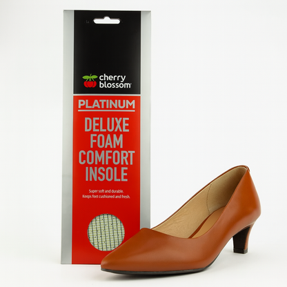 Cherry Blossom Deluxe Foam Comfort Insoles (Ladies)