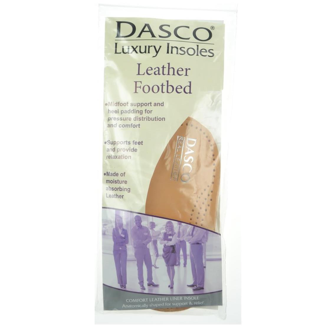 Dasco Arch Comfort Leather Insoles