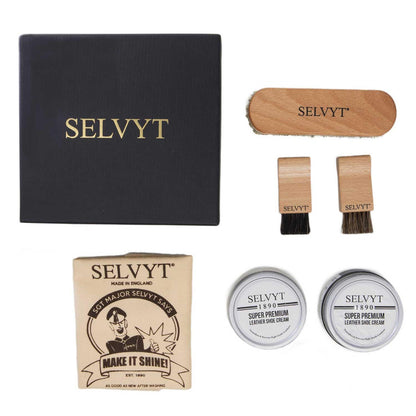 Selvyt 1890 SET S Shoe Care Kit Gift Box