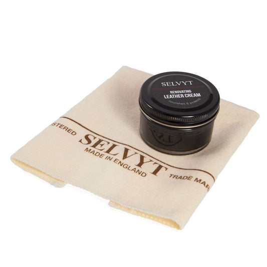Selvyt Polishing Cloth + Cream Polish Combo Kit