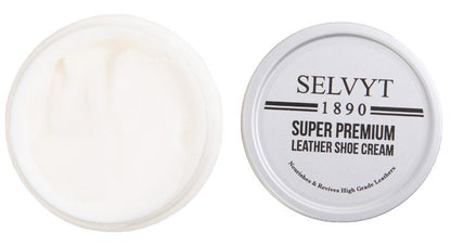 Selvyt 1890 Super Premium Leather Shoe Cream and Jar Brush