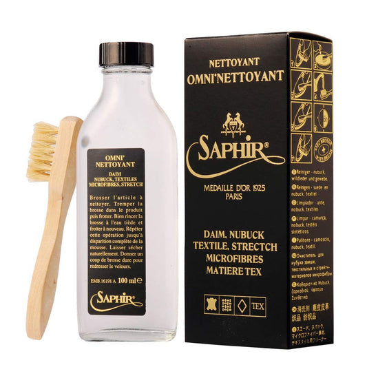 Saphir Médaille d’Or Omni’Nettoyant Suede & Nubuck Cleaner with Brush