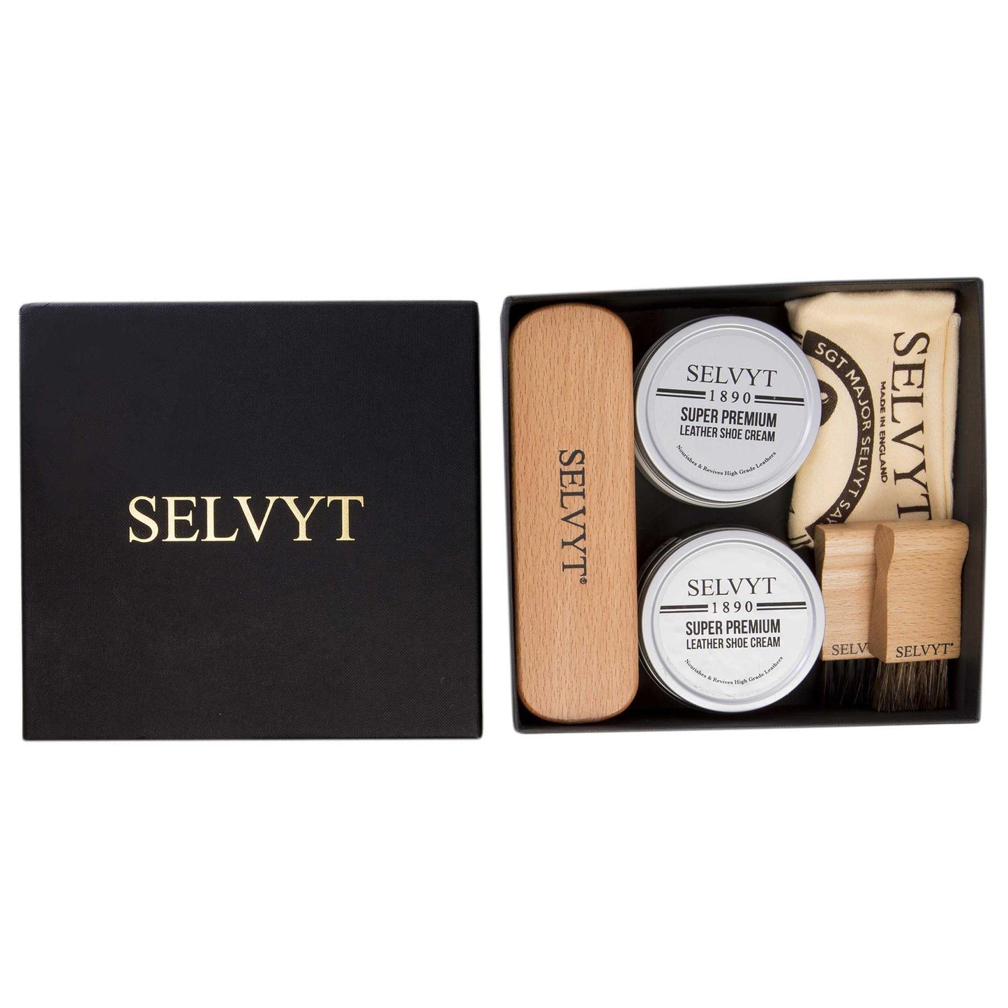 Selvyt 1890 SET S Shoe Care Kit Gift Box