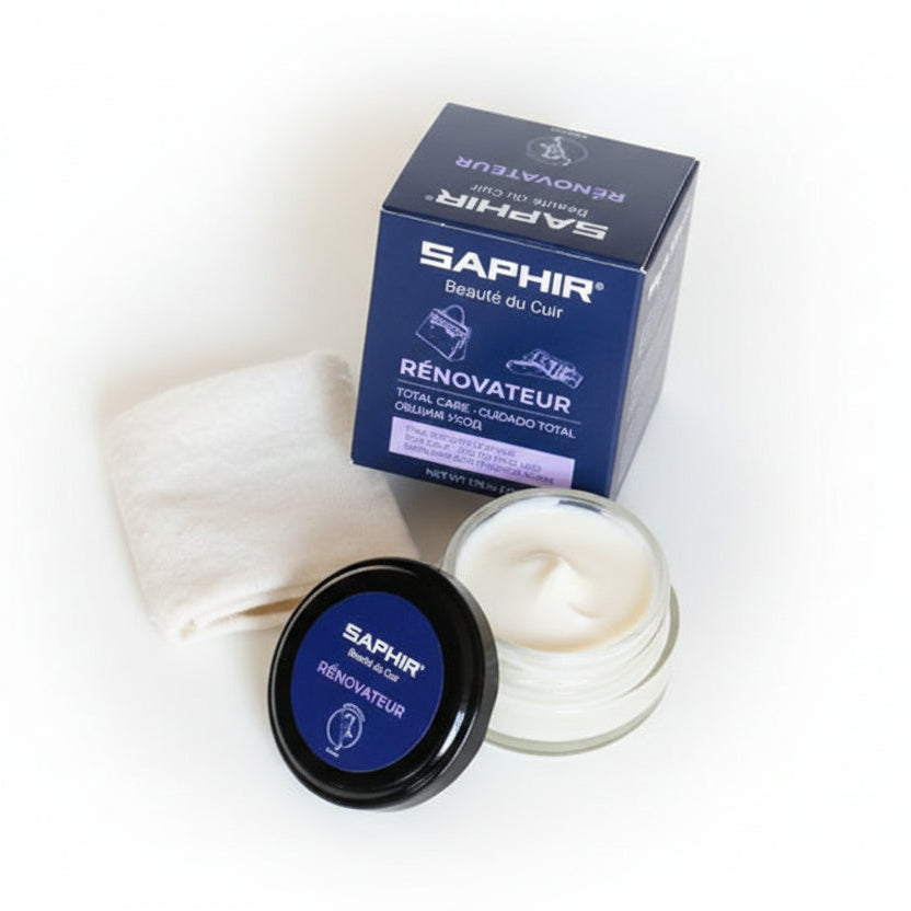 Saphir Beaute du Cuir Renovator Cream+Cloth