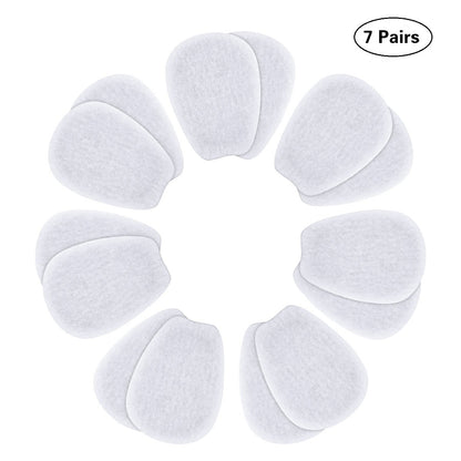 7 Pairs of Self-Adhesive Felt Tongue Cushion Pads