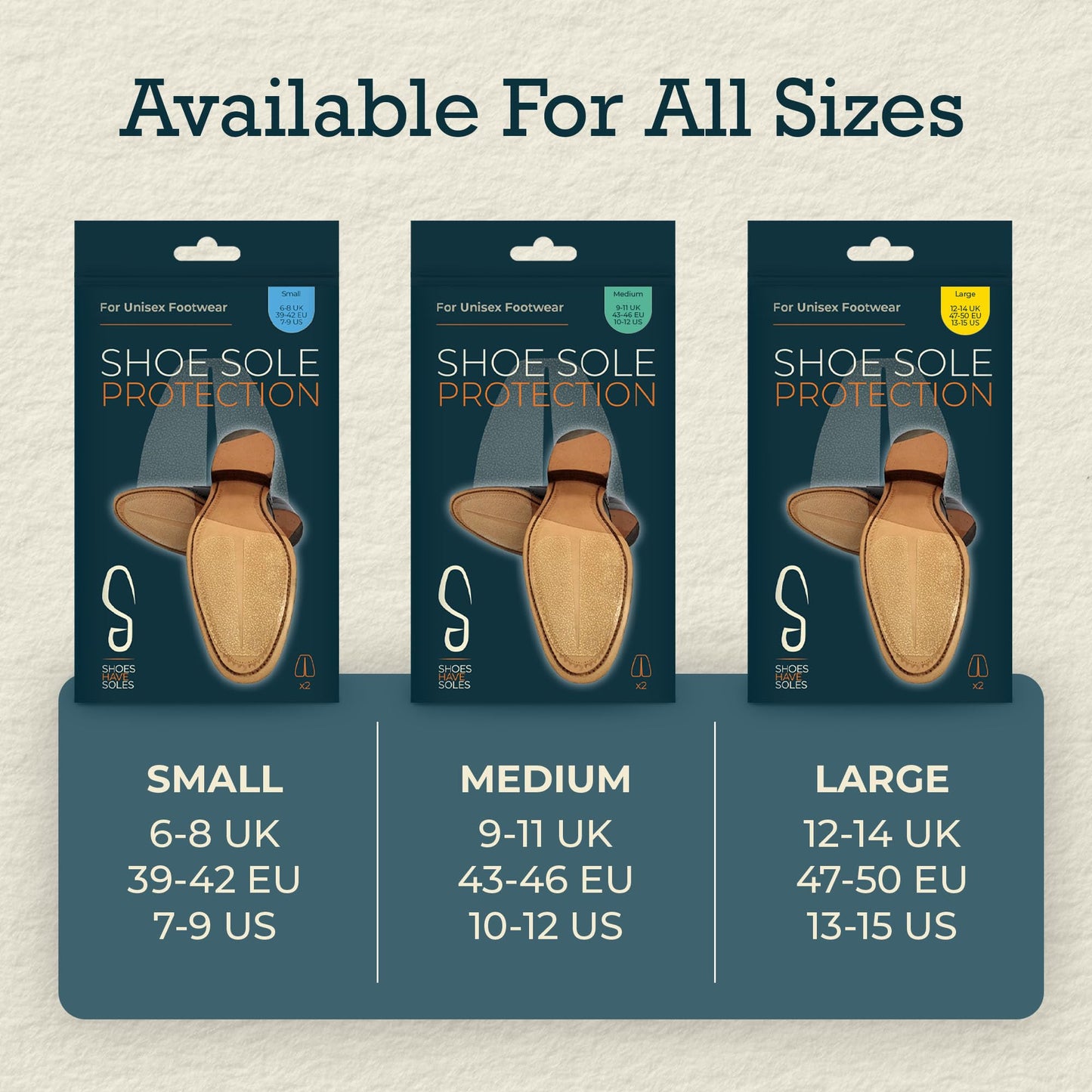 S SHOES HAVE SOLES Transparent Anti-Slip Sole Protectors Clear Polyurethane