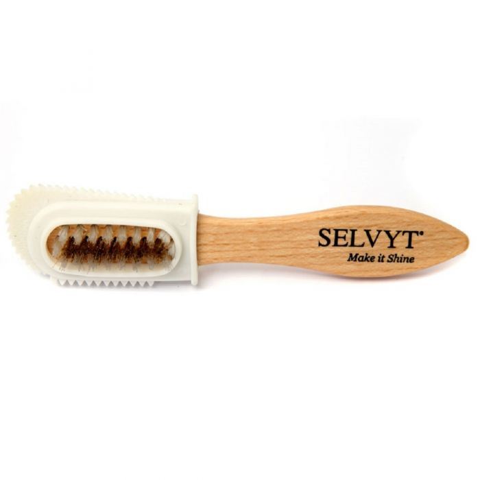 Selvyt Combi Suede + Nubuk Brush