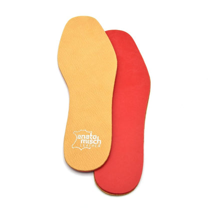 Anatomisch Leather Memory-Leather Top Foam Base