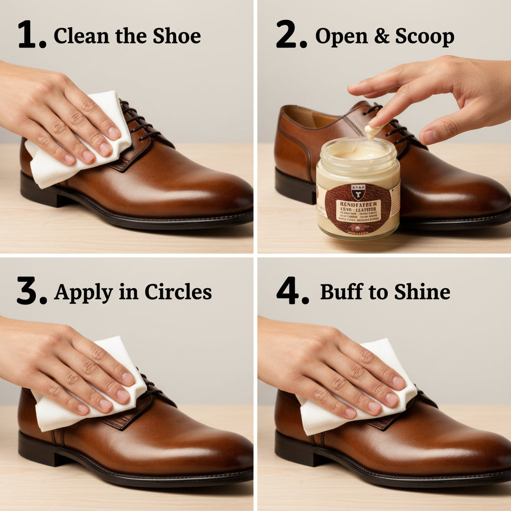 AVEL Leather Renovator Cream Balm