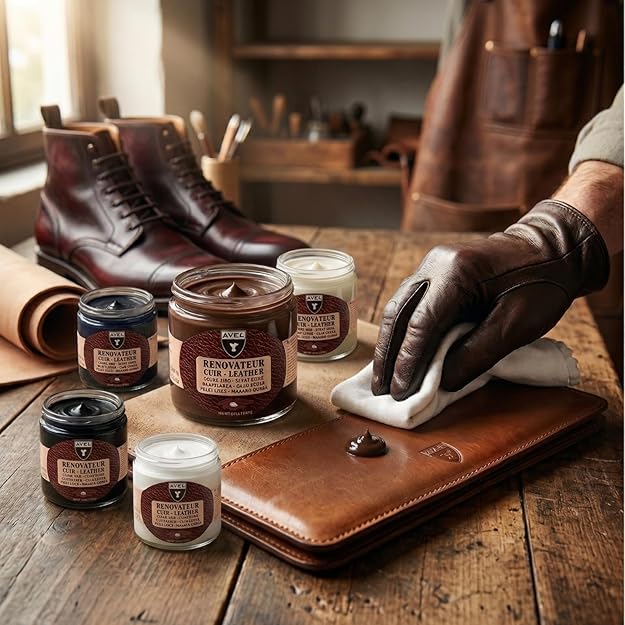 AVEL Leather Renovator Cream Balm