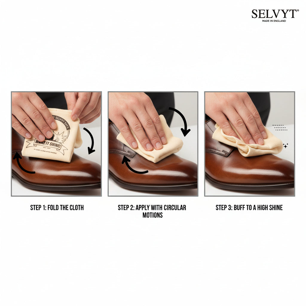 Selvyt Sgt. Major SR A Polishing Cloth 25x25cm